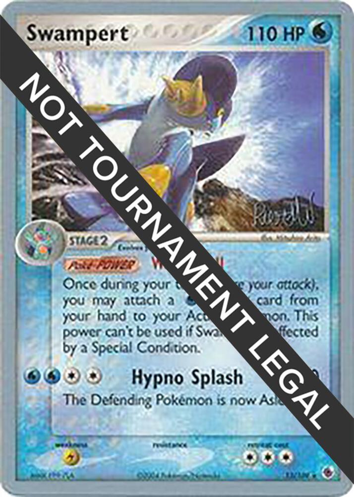 Swampert 2004 Reed Weichler 13/109 (World Championship Decks)  | Good Games Adelaide SA