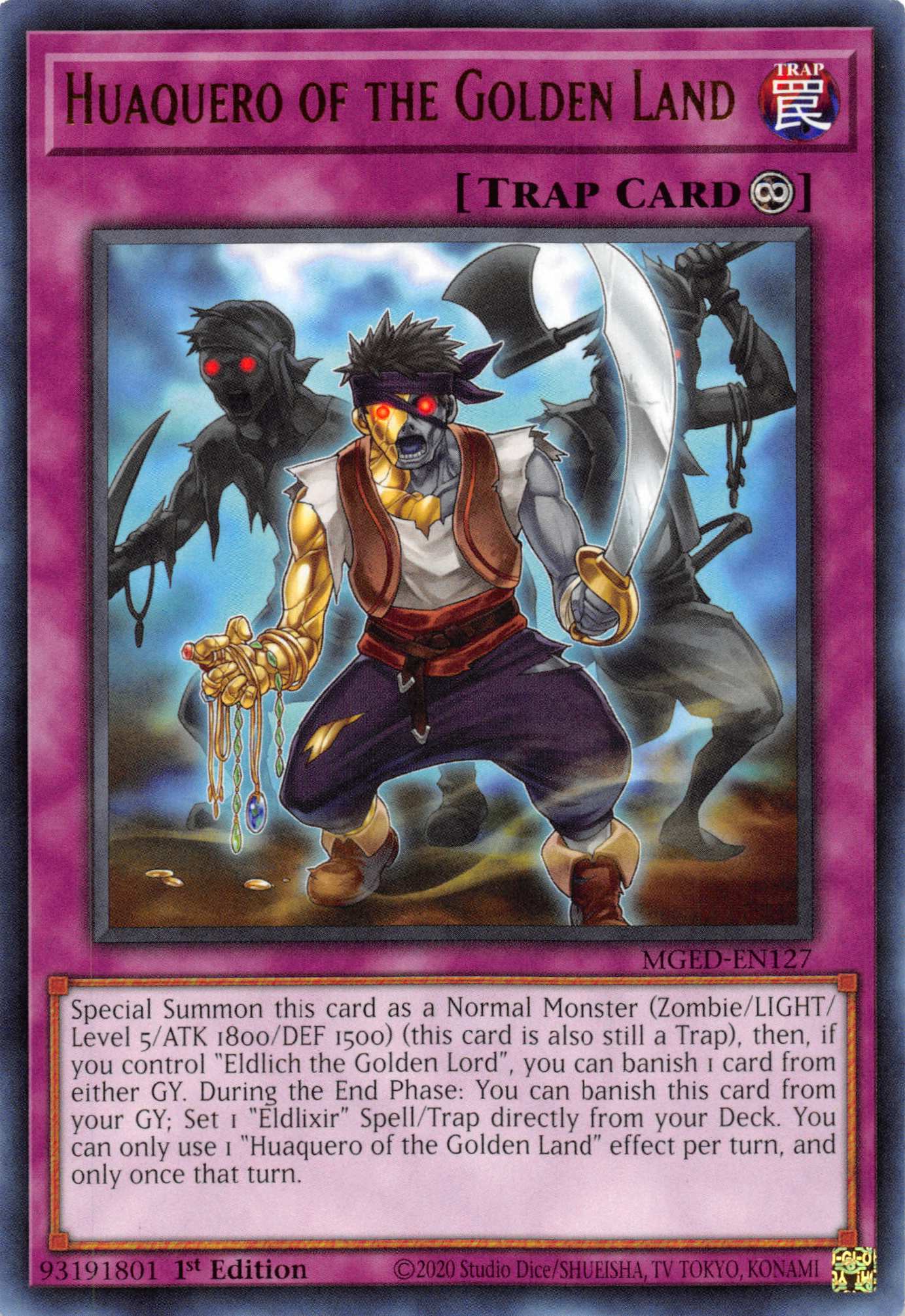 Huaquero of the Golden Land [MGED-EN127] Rare | Good Games Adelaide SA