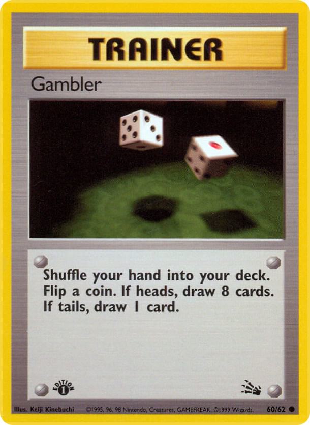 Gambler 60/62 (Fossil)  - 1st Edition | Good Games Adelaide SA