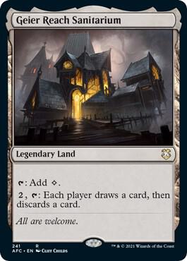 Geier Reach Sanitarium 241 (Commander: Adventures in the Forgotten Realms)  | Good Games Adelaide SA