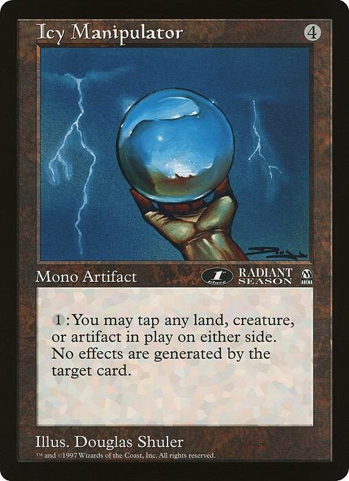 Icy Manipulator 1st Place Arena League  (Oversize Cards)  | Good Games Adelaide SA