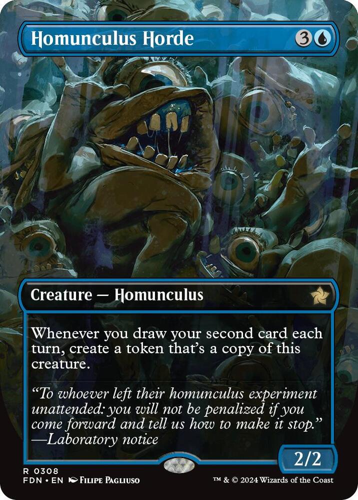 Homunculus Horde 308 (Foundations)  - Foil | Good Games Adelaide SA