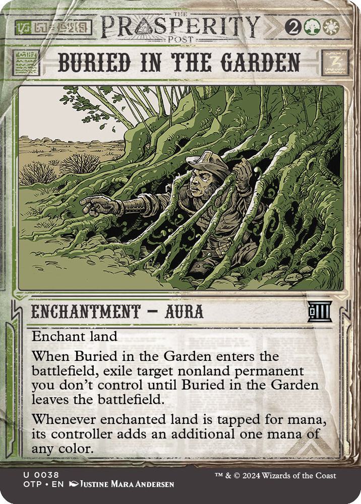 Buried in the Garden 38 (Outlaws of Thunder Junction: Breaking News)  | Good Games Adelaide SA