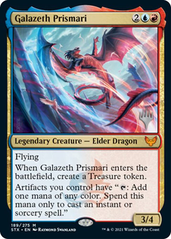 Galazeth Prismari 189 (Promo Pack: Strixhaven)  - Foil | Good Games Adelaide SA