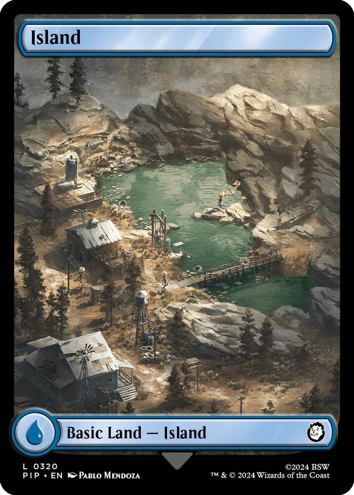 Island 0320 320 (Universes Beyond: Fallout)  | Good Games Adelaide SA
