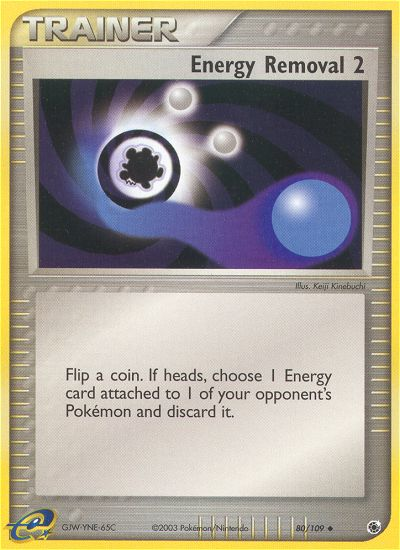 Energy Removal 2 (80/109) [EX: Ruby & Sapphire] | Good Games Adelaide SA