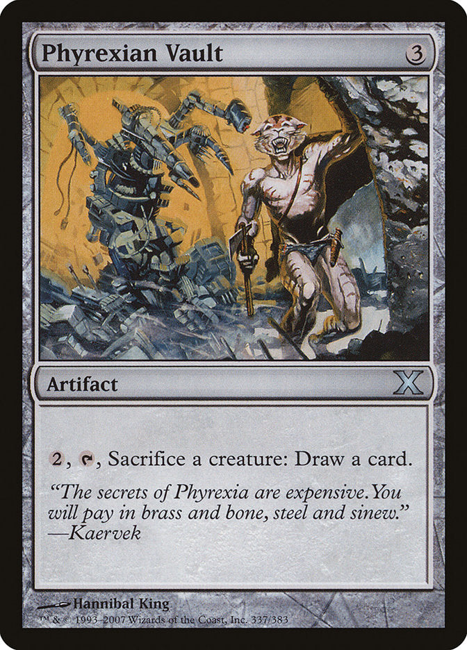 Phyrexian Vault [Tenth Edition] | Good Games Adelaide SA