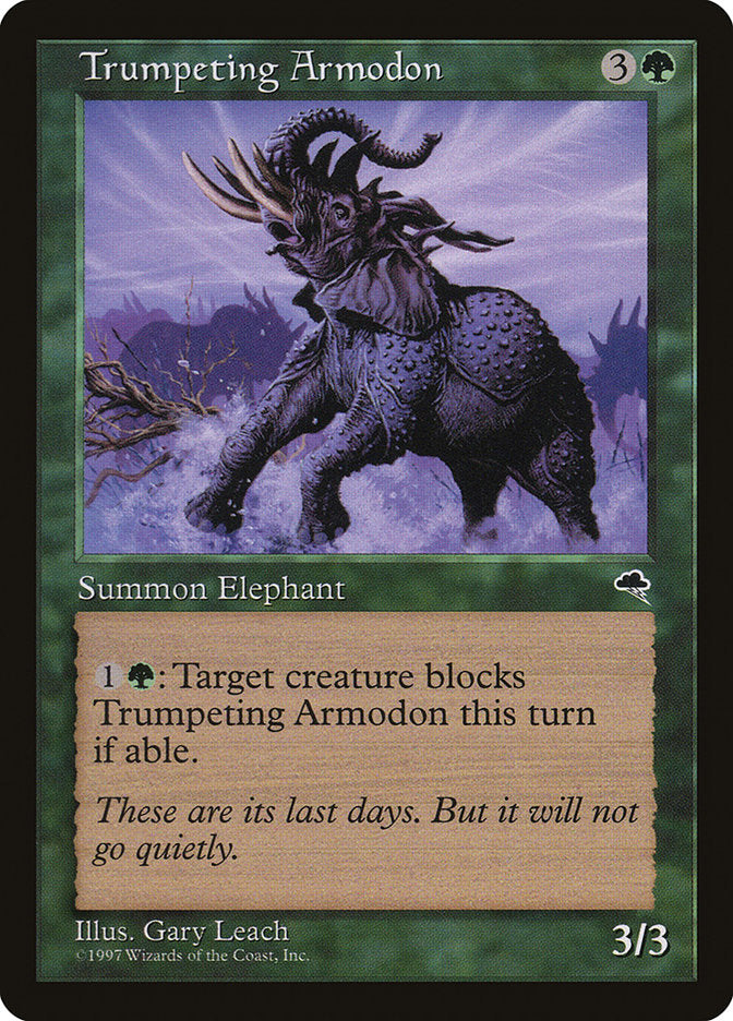 Trumpeting Armodon 262 (Tempest)  | Good Games Adelaide SA