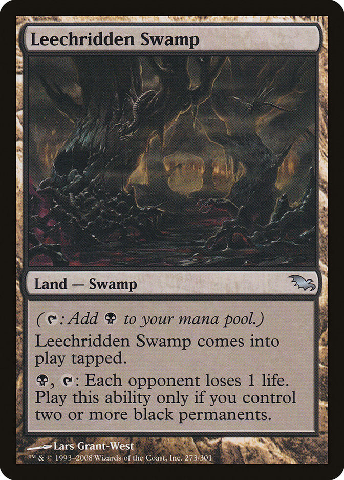 Leechridden Swamp [Shadowmoor] | Good Games Adelaide SA