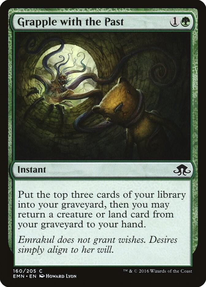 Grapple with the Past 160 (Eldritch Moon)  - Foil | Good Games Adelaide SA