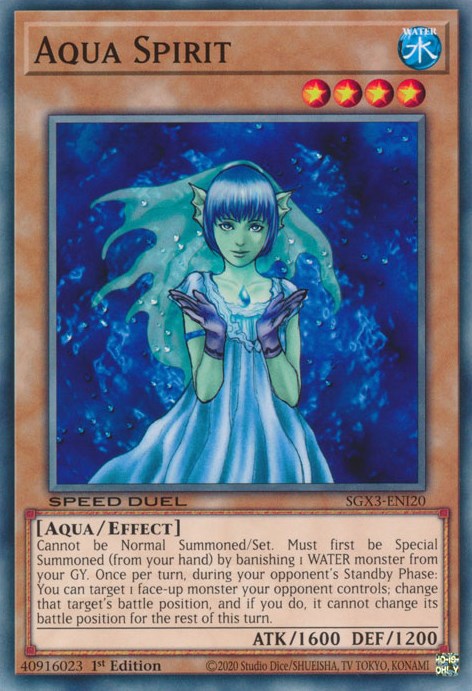 Aqua Spirit [SGX3-ENI20] Common | Good Games Adelaide SA