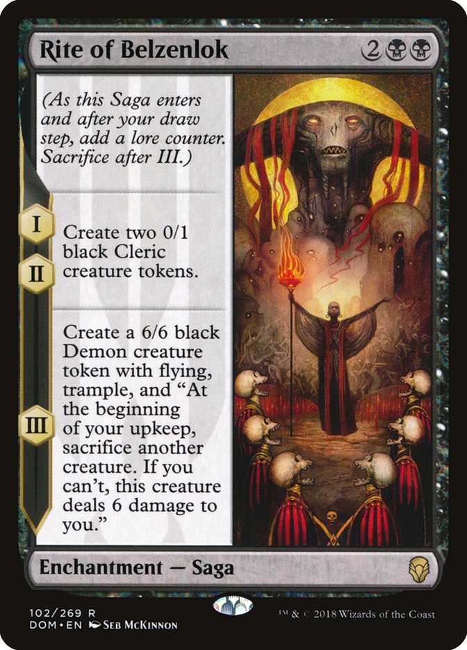 Rite of Belzenlok 102 (Dominaria)  | Good Games Adelaide SA