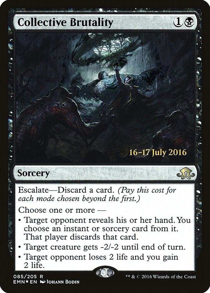 Collective Brutality 85 (Prerelease Cards)  - Foil | Good Games Adelaide SA