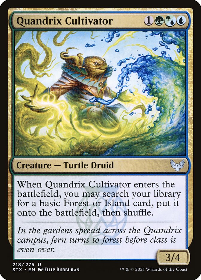 Quandrix Cultivator 218 (Strixhaven: School of Mages)  | Good Games Adelaide SA
