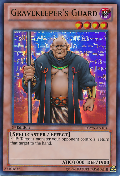 Gravekeeper's Guard [LCYW-EN184] Ultra Rare | Good Games Adelaide SA