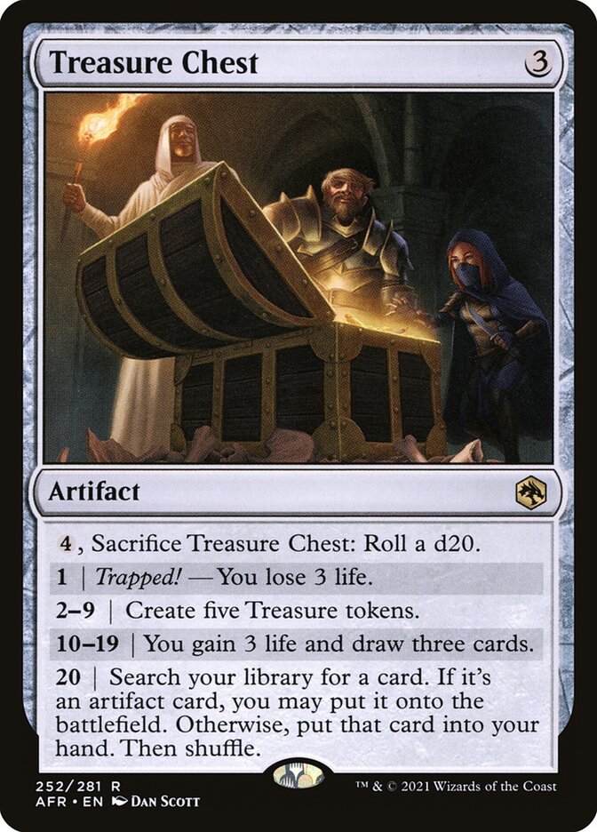 Treasure Chest 252 (Adventures in the Forgotten Realms)  - Foil | Good Games Adelaide SA