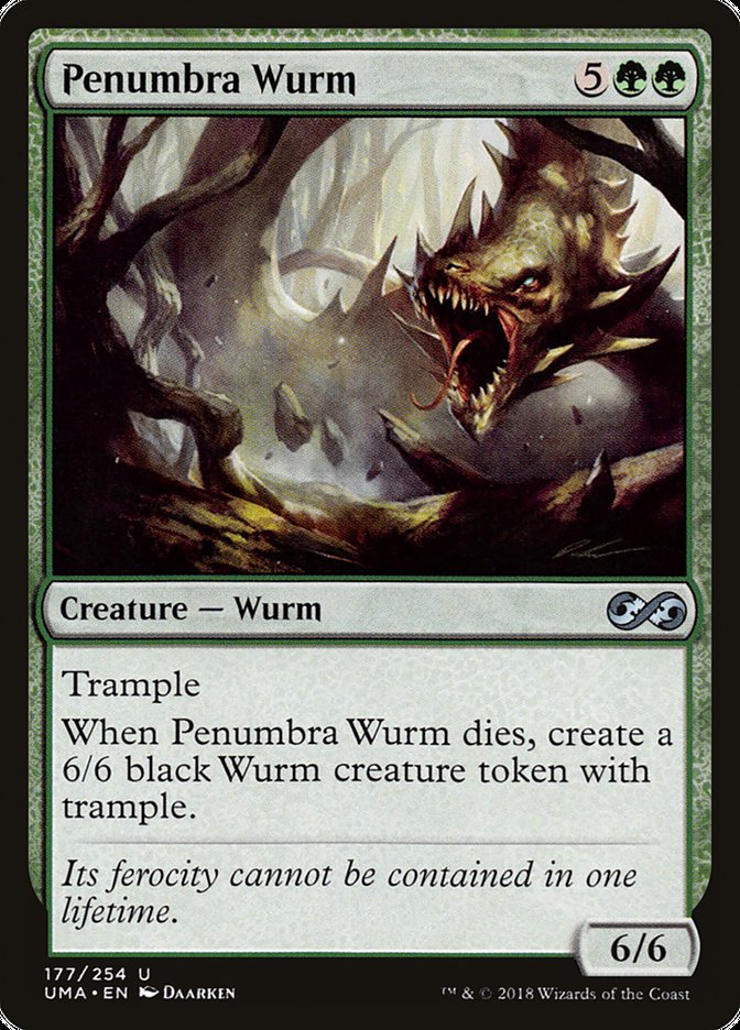 Penumbra Wurm 177 (Ultimate Masters)  - Foil | Good Games Adelaide SA