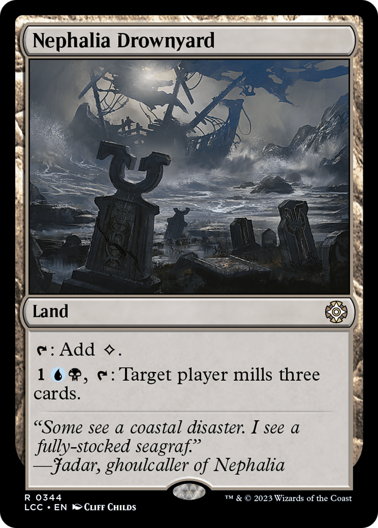 Nephalia Drownyard [The Lost Caverns of Ixalan Commander] | Good Games Adelaide SA