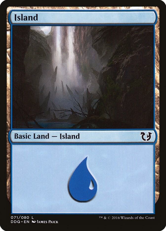Island 071 71 (Duel Decks: Blessed vs. Cursed)  | Good Games Adelaide SA