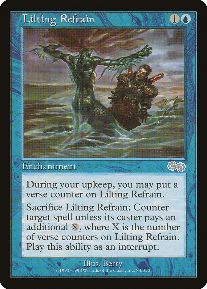 Lilting Refrain 83 (Urza's Saga)  | Good Games Adelaide SA