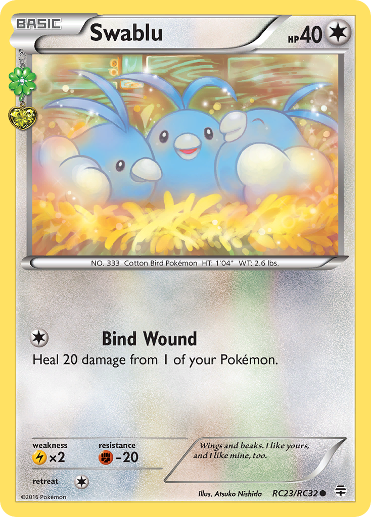 Swablu (RC23/RC32) [XY: Generations] | Good Games Adelaide SA