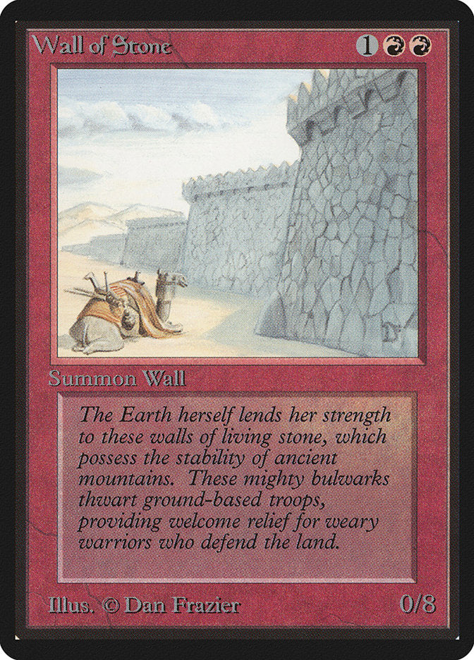 Wall of Stone [Limited Edition Beta] | Good Games Adelaide SA