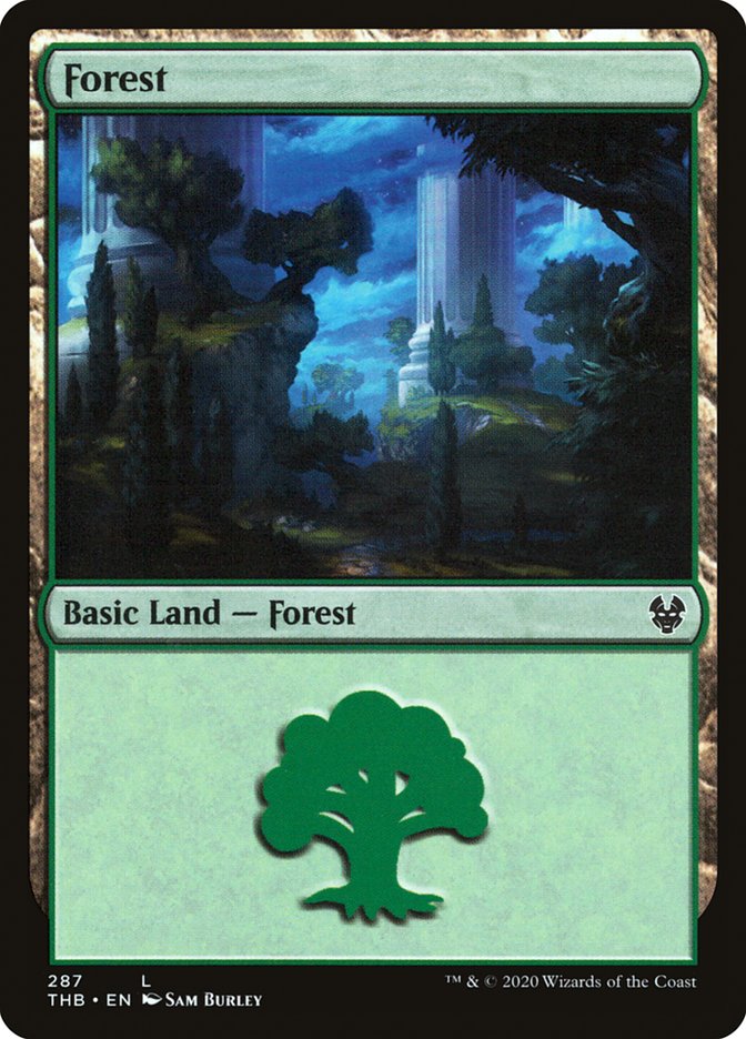 Forest (#287) [Theros Beyond Death] | Good Games Adelaide SA
