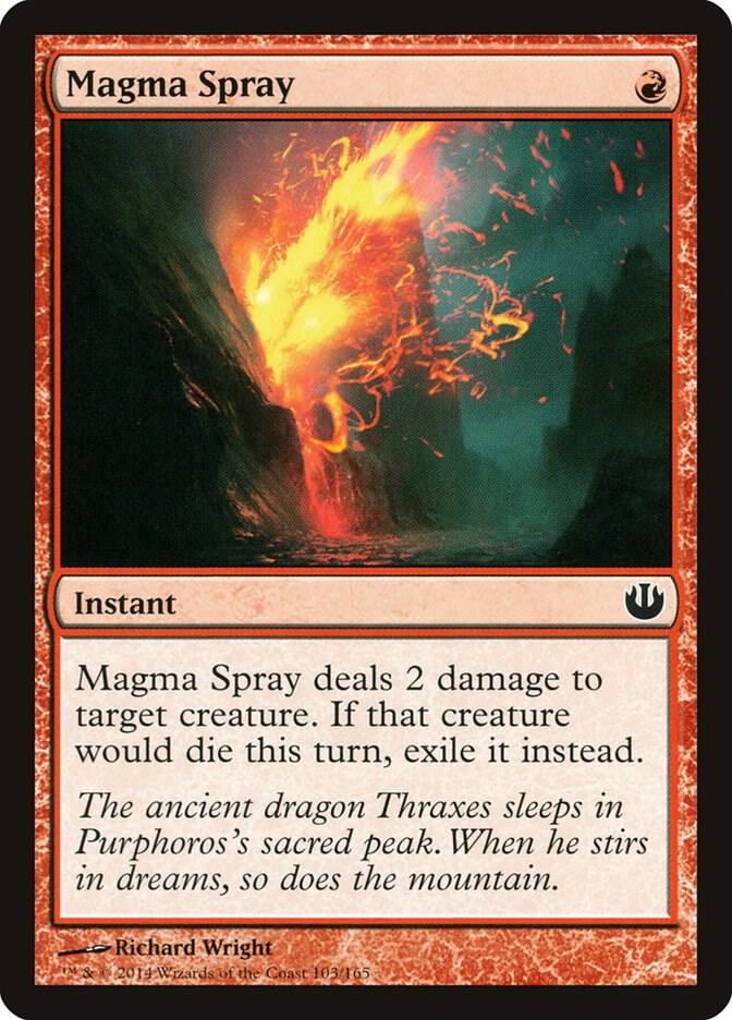 Magma Spray 103 (Journey Into Nyx)  - Foil | Good Games Adelaide SA