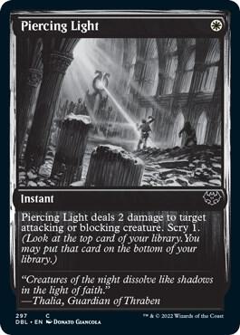 Piercing Light 297 (Innistrad: Double Feature)  | Good Games Adelaide SA