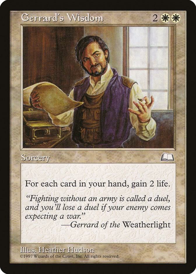 Gerrards Wisdom  (Weatherlight)  | Good Games Adelaide SA