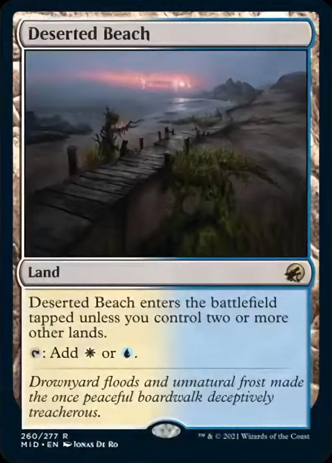 Deserted Beach [Innistrad: Midnight Hunt] | Good Games Adelaide SA