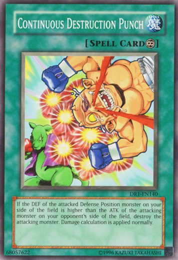 Continuous Destruction Punch [DR1-EN140] Common | Good Games Adelaide SA
