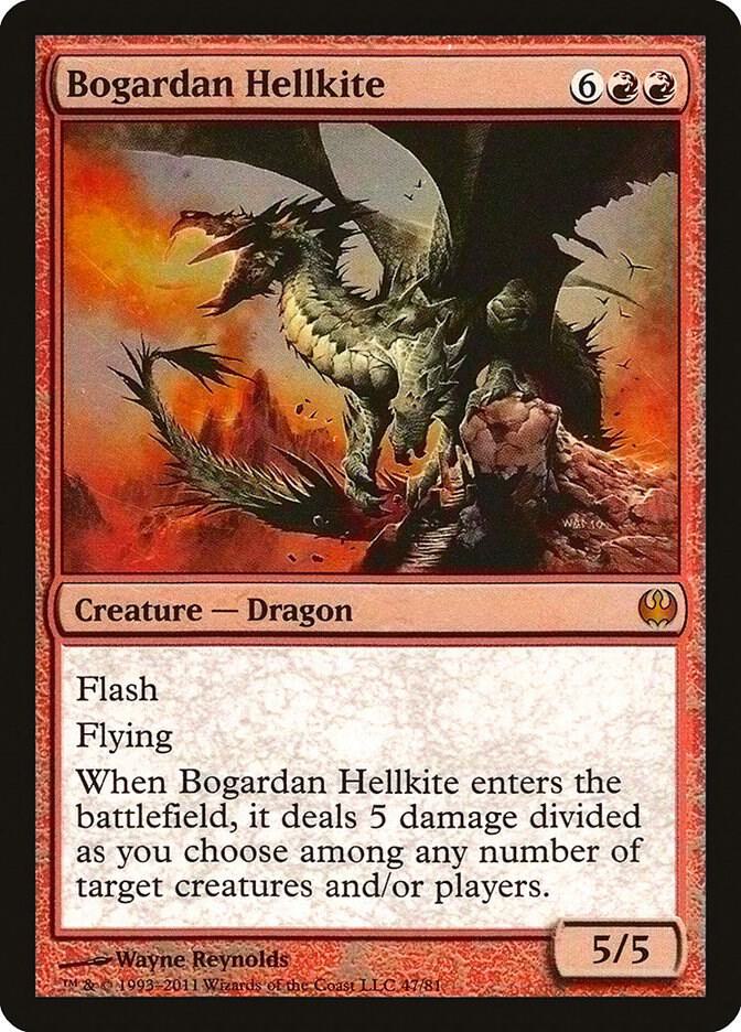Bogardan Hellkite 47 (Duel Decks: Knights vs. Dragons)  - Foil | Good Games Adelaide SA