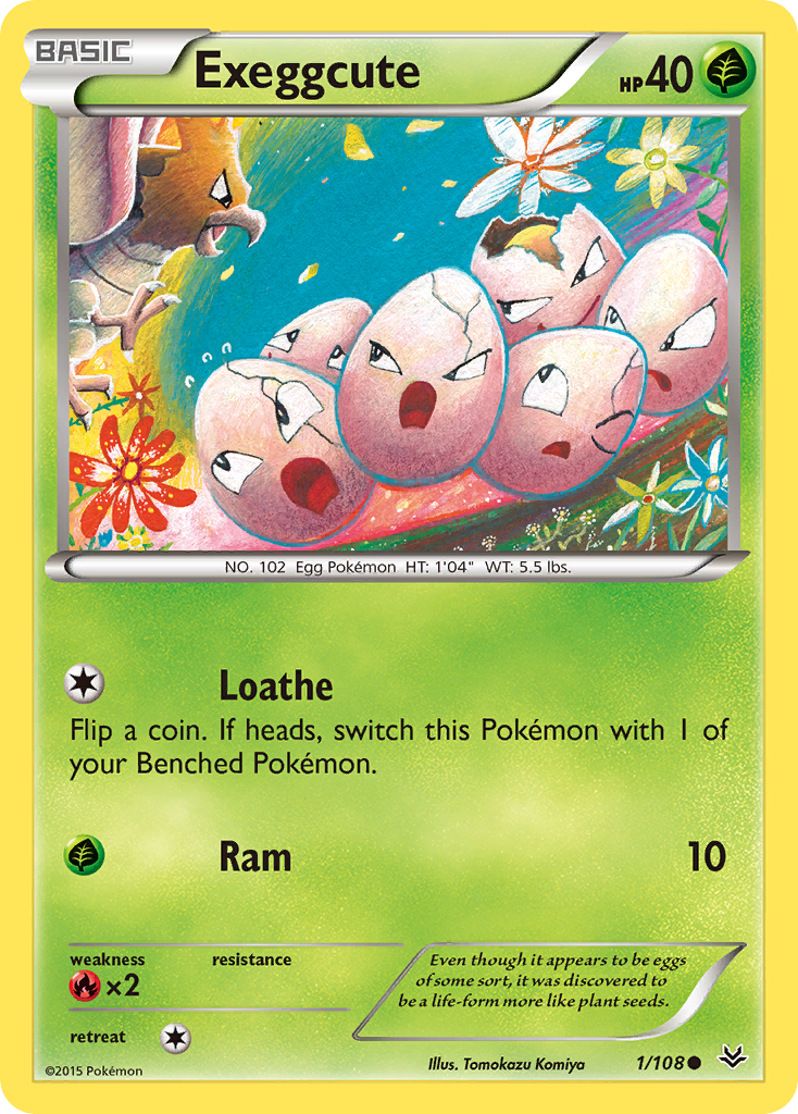 Exeggcute (1/108) [XY: Roaring Skies] | Good Games Adelaide SA