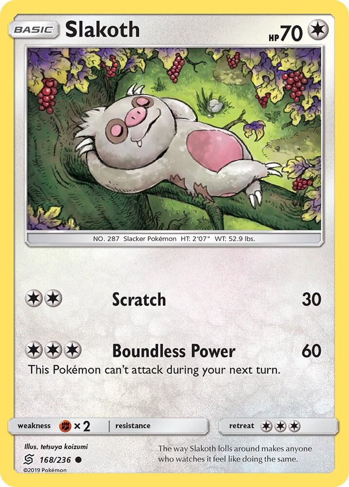 Slakoth 168/236 (SM - Unified Minds)  | Good Games Adelaide SA