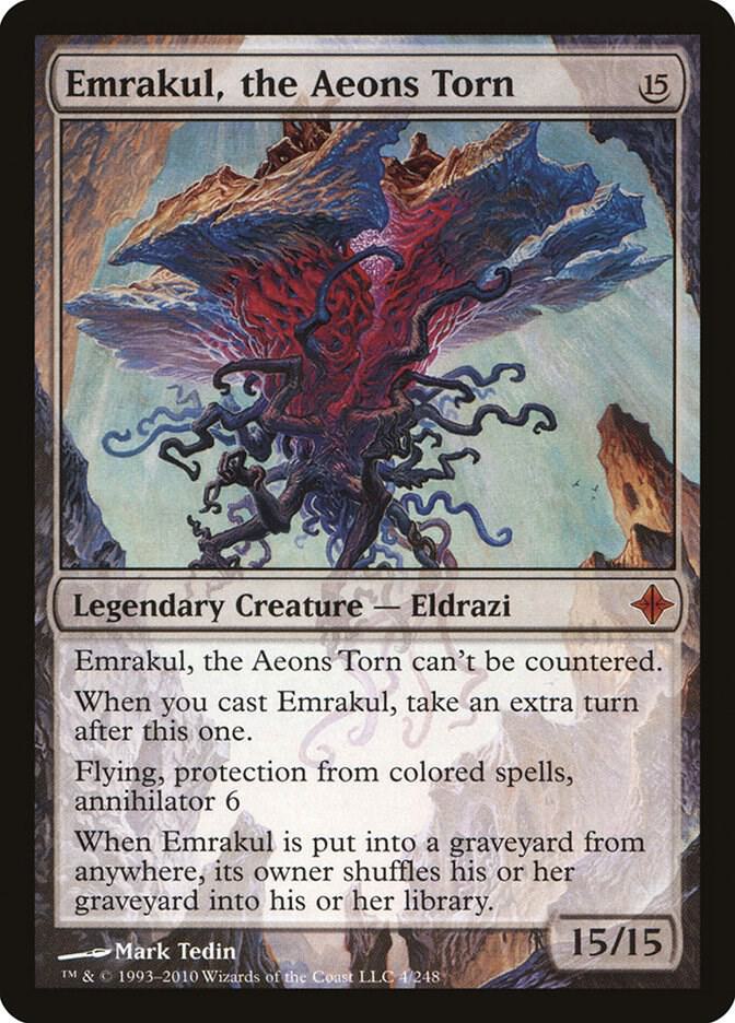 Emrakul, the Aeons Torn 4 (Rise of the Eldrazi)  - Foil | Good Games Adelaide SA