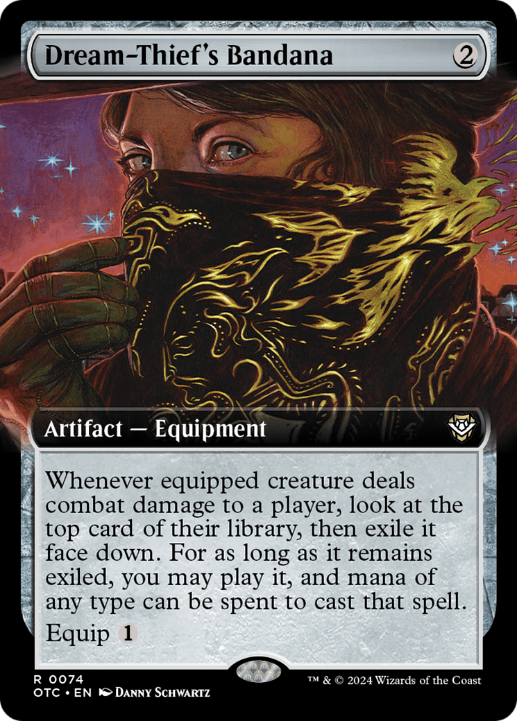 Dream-Thief's Bandana (Extended Art) [Outlaws of Thunder Junction Commander] | Good Games Adelaide SA