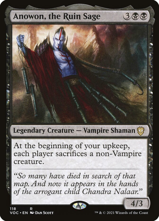 Anowon, the Ruin Sage 118 (Commander: Innistrad: Crimson Vow)  | Good Games Adelaide SA
