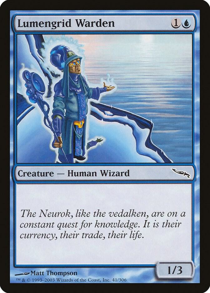 Lumengrid Warden 41 (Mirrodin)  - Foil | Good Games Adelaide SA