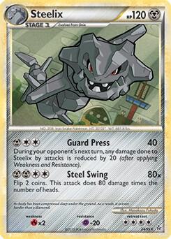 Steelix 24 95 HGSS Unleashed 024/095 (Deck Exclusives)  - Holofoil | Good Games Adelaide SA