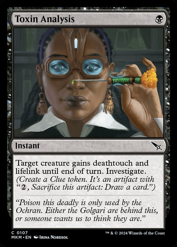 Toxin Analysis 107 (Murders at Karlov Manor)  | Good Games Adelaide SA