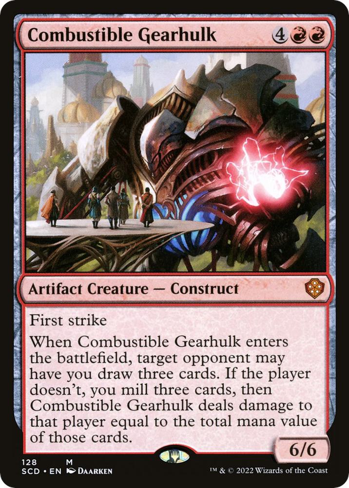 Combustible Gearhulk 128 (Starter Commander Decks)  | Good Games Adelaide SA