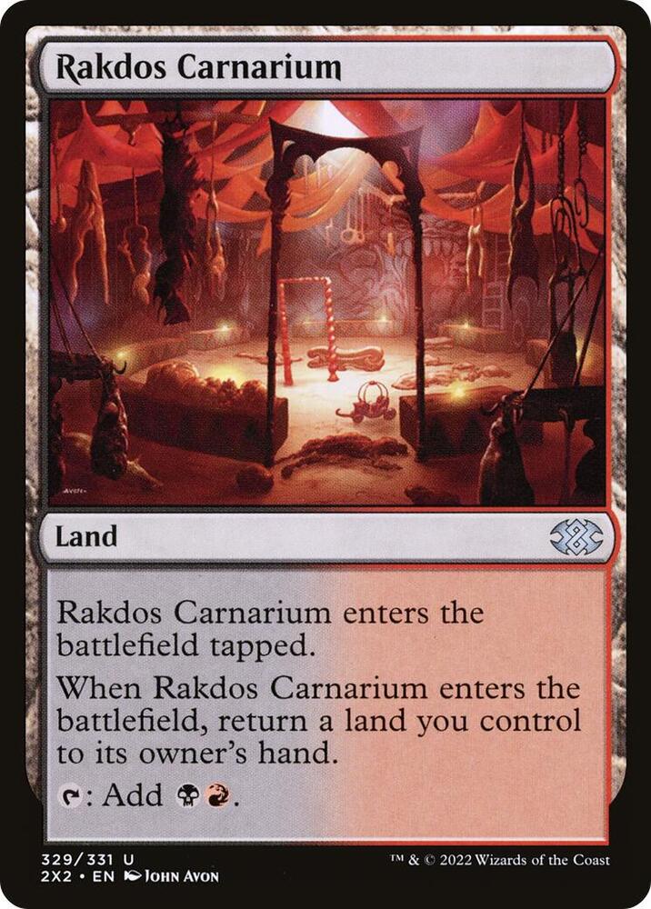 Rakdos Carnarium 329 (Double Masters 2022)  | Good Games Adelaide SA