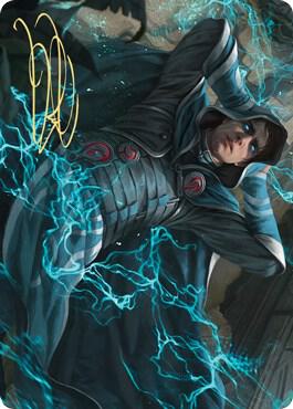 Maddening Cacophony Art Card Gold Stamped Signature 48 (Art Series: Zendikar Rising)  | Good Games Adelaide SA