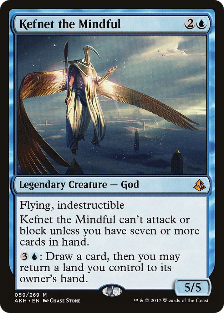 Kefnet the Mindful 59 (Amonkhet)  - Foil | Good Games Adelaide SA