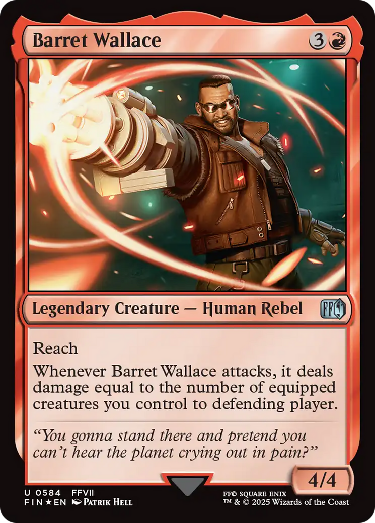 Barret Wallace (Surge Foil) [FINAL FANTASY] | Good Games Adelaide SA