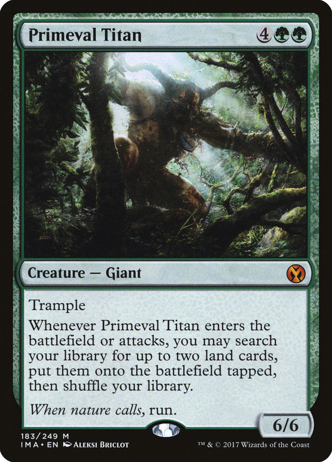 Primeval Titan 183 (Iconic Masters)  | Good Games Adelaide SA