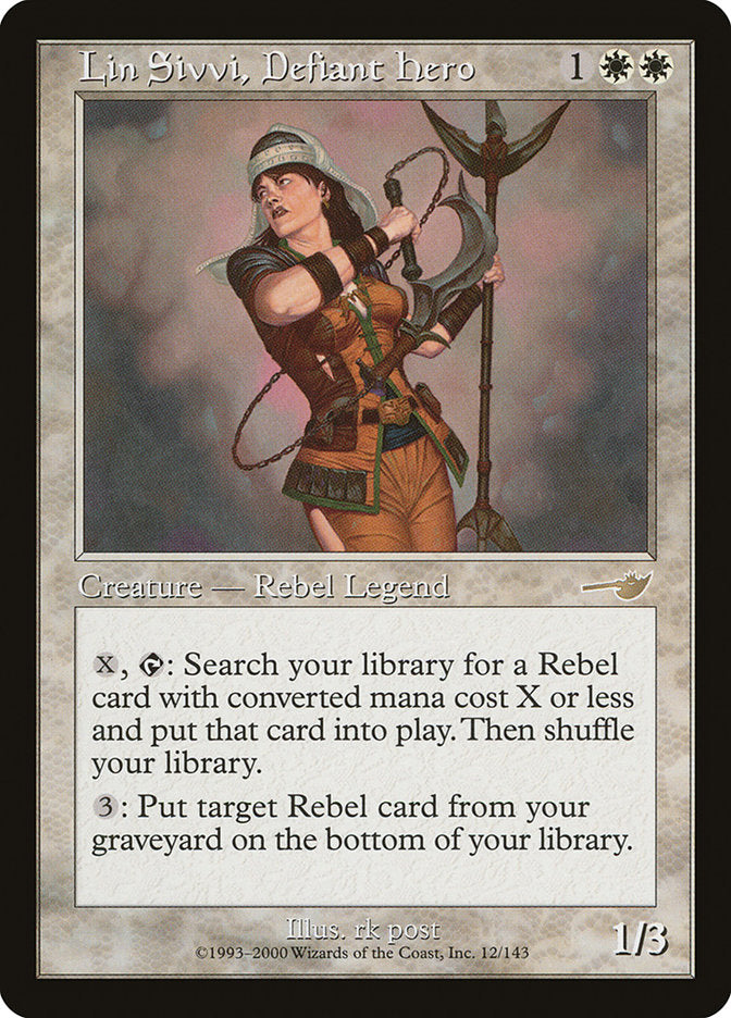 Lin Sivvi, Defiant Hero 12 (Nemesis)  | Good Games Adelaide SA