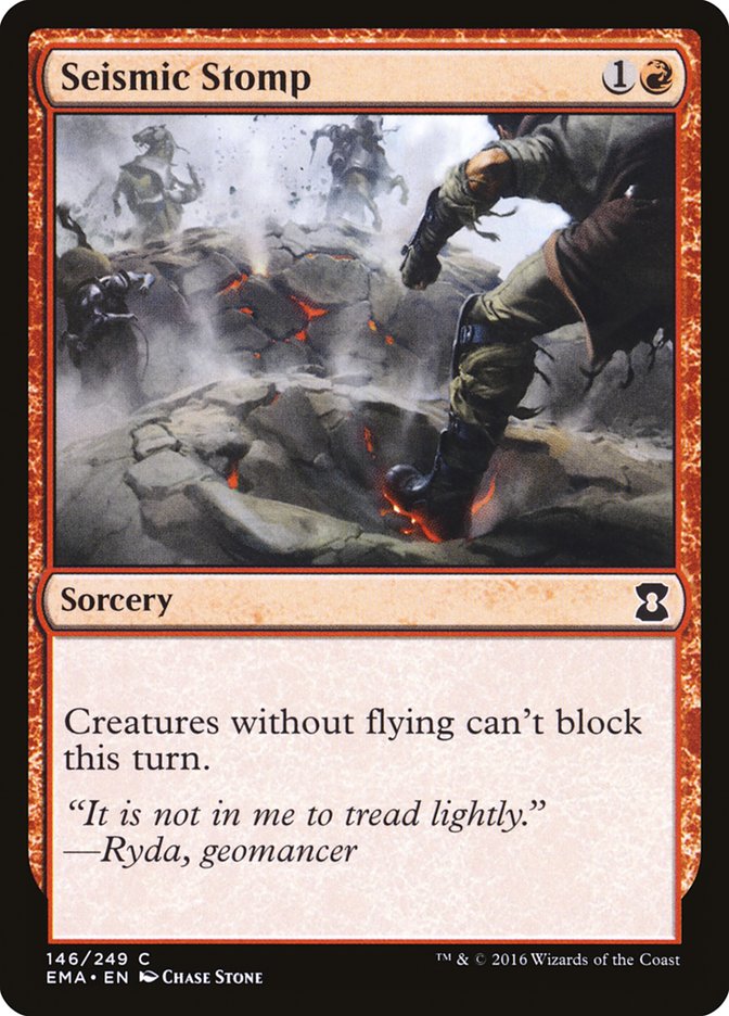 Seismic Stomp 146 (Eternal Masters)  - Foil | Good Games Adelaide SA