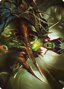 Mazes Mantle Art Card 40 (Art Series: Phyrexia: All Will Be One)  | Good Games Adelaide SA